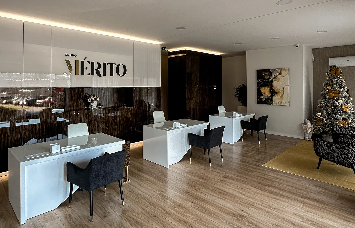 Fotografia de um projeto realizado de uma loja do grupo Mérito