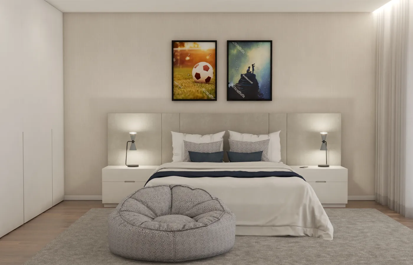 Render do Quarto do Menino