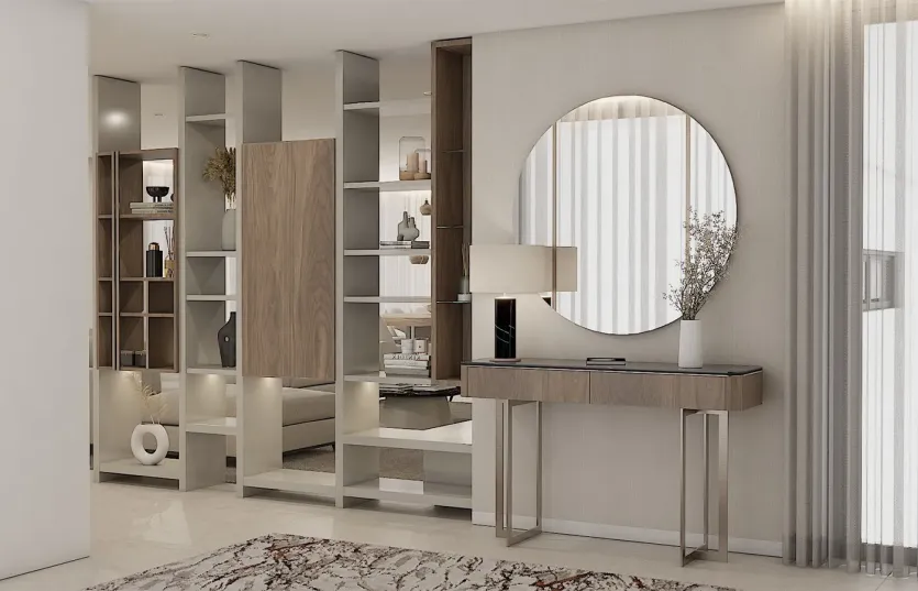 Render de Zona de circulação