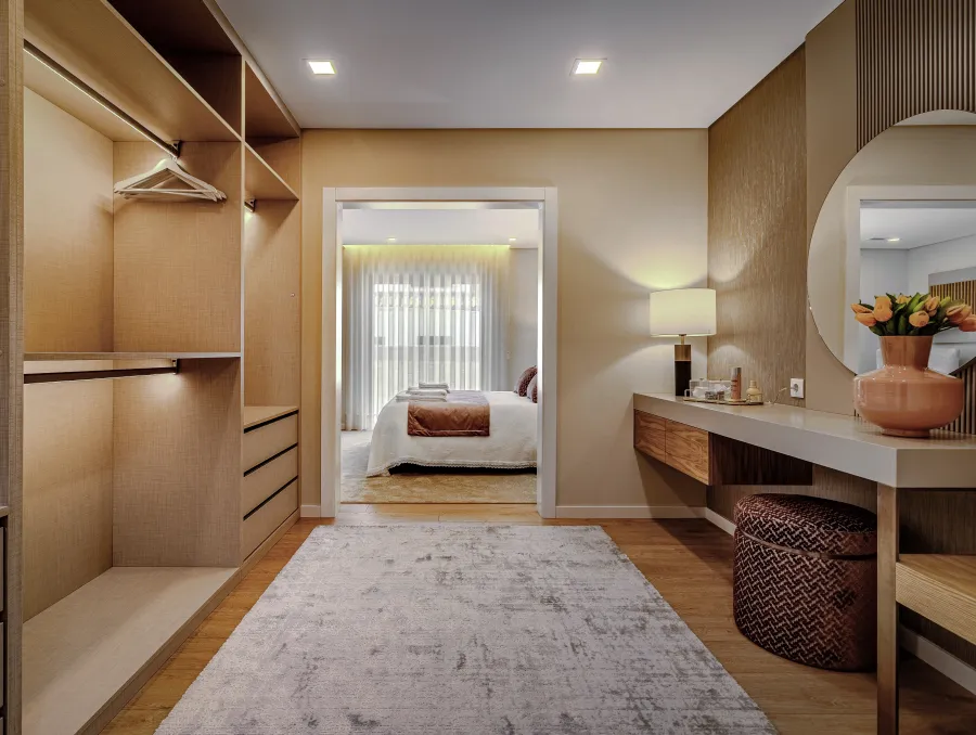 Fotografia do Closet da Suite