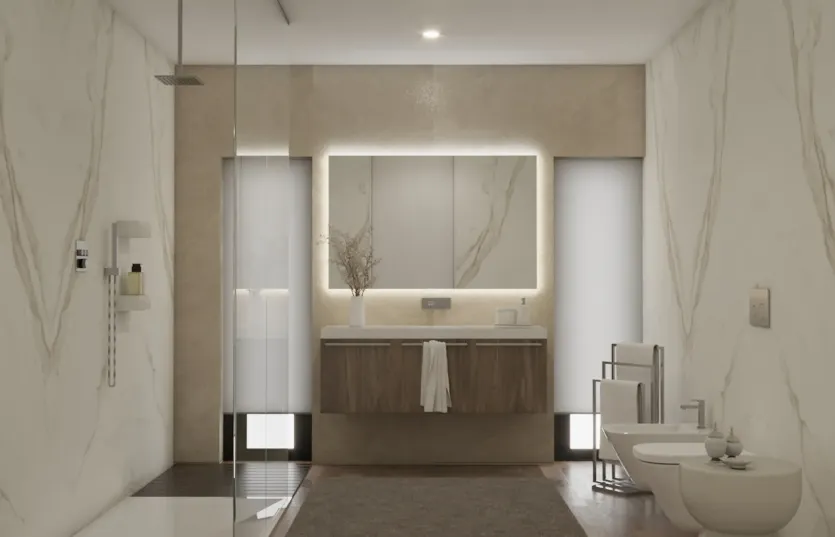 Render de Casa de banho