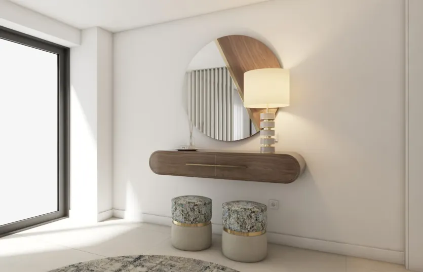 Render de Zona de circulação